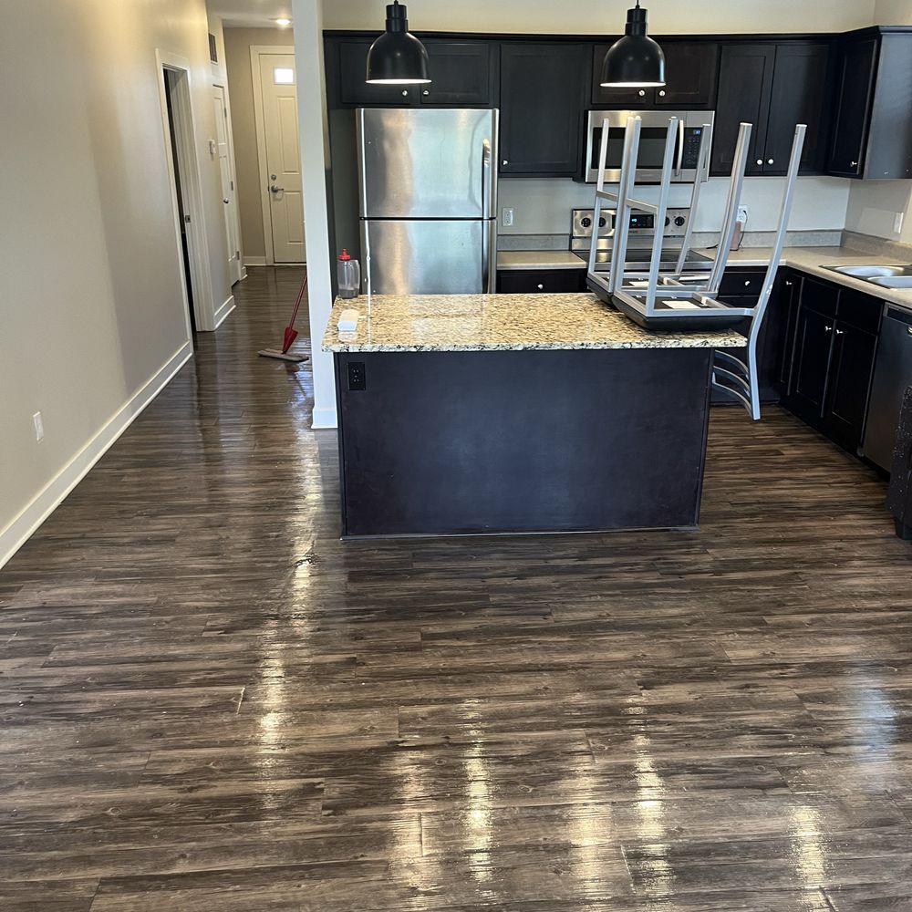 Apartment Turnover — Kitchen & Living Area